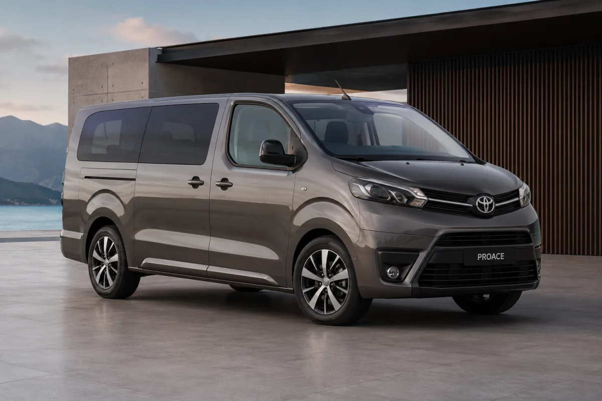 Toyota Proace — Van 9 places avec chauffeur privé à La Réunion